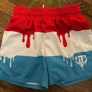 Baseball Lifestyle 101 Bomb Pop drip shorts Youth Medium